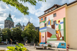famOS Festival Marien Hospital Osnabrück Facade Painting, Concept